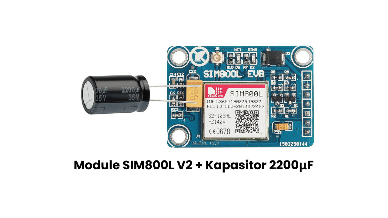 sim800l-v2-dan-kapasitor-2200uf