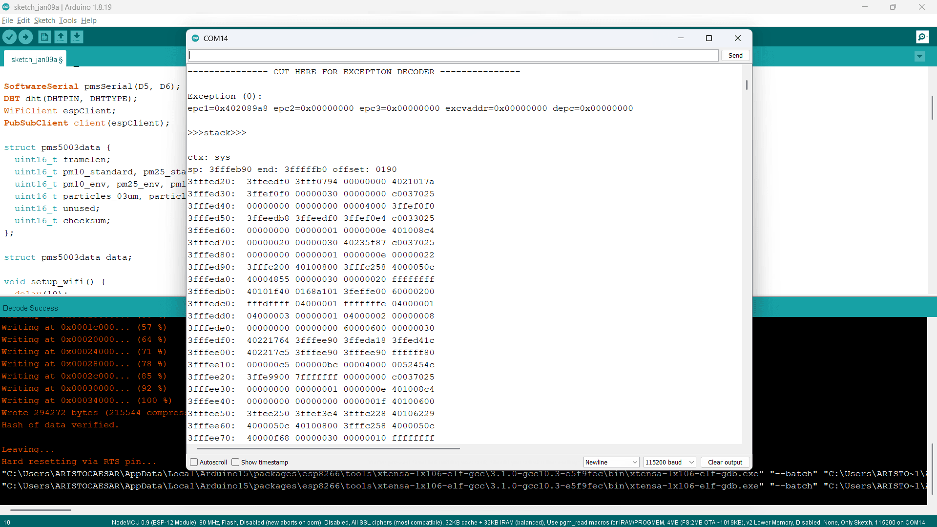 Debugging Crash pada ESP32 dan ESP8266: Troubleshooting dan Solusi